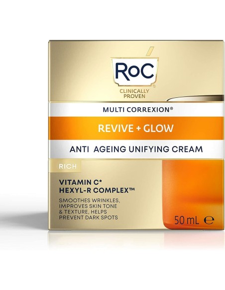 Anti-Ageing Cream Roc Multi Correxion Revive + Glow (50 ml)