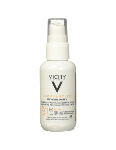 Sun Protection with Colour Vichy Capital Soleil Anti-Wrinkle SPF 50+ (40 ml)