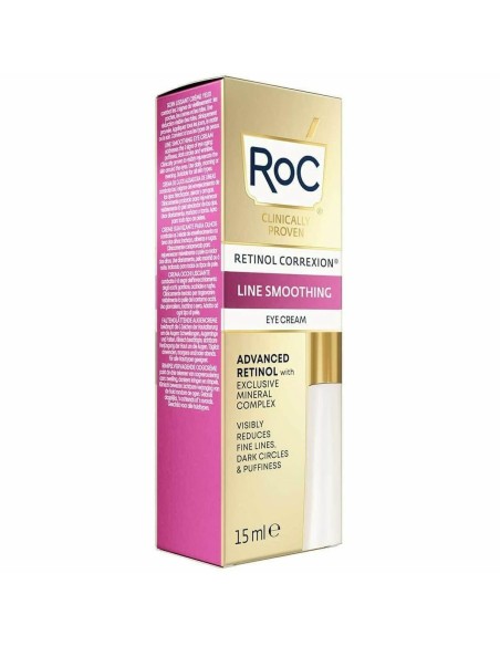 Cream for Eye Area Roc Line Smoothing Retinol (15 ml)