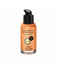 Crème Make-up Base Max Factor Face Finity All Day Flawless 3-in-1 Spf 20 Nº N84 Soft toffee 30 ml