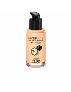 Crème Make-up Base Max Factor Face Finity All Day Flawless 3-in-1 Spf 20 Nº W33 Crystal beige 30 ml