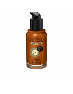 Crème Make-up Base Max Factor Face Finity All Day Flawless 3-in-1 Spf 20 Nº N102 Chocolate 30 ml