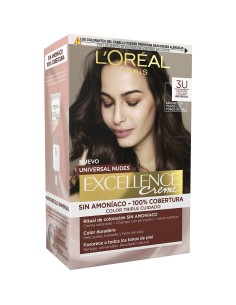 Permanent Dye L'Oreal Make Up Excellence Dark Brown
