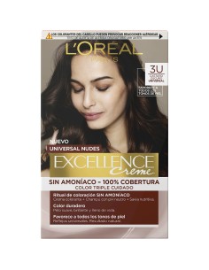 Permanent Dye L'Oreal Make Up Excellence Dark Brown 2