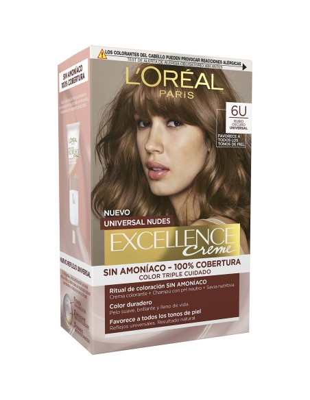 Permanent Dye L'Oreal Make Up Excellence Dark Blonde