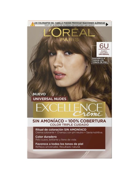 Permanent Dye L'Oreal Make Up Excellence Dark Blonde