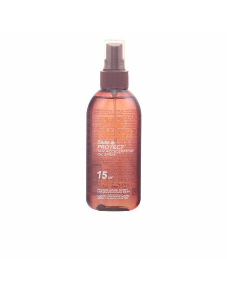 Tanning Oil Tan & Protect Piz Buin 026047 Spf 15 150 ml