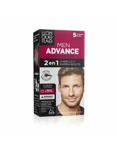Colouring Cream Llongueras Men Advance Semi-permanent 5 - Light Brown (4 pcs)