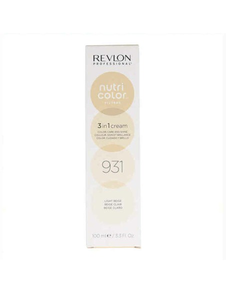 Permanent Colour Creme Revlon Nutri Color 3-in-1 931 - Light Beige (100 ml)