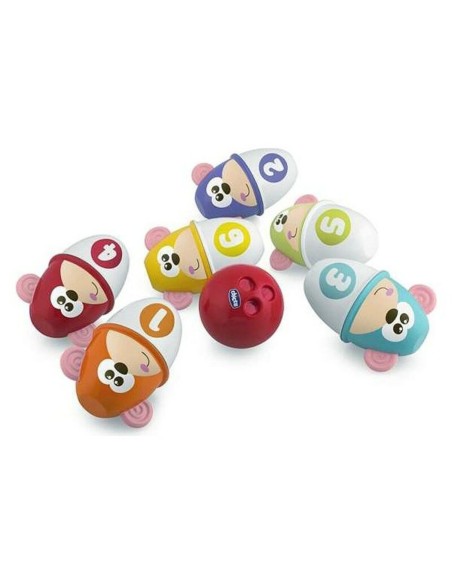 Bowling Game Monkey Strike Chicco (7 pcs)