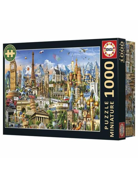 Puzzle Educa Europe Minature 1000 Pieces