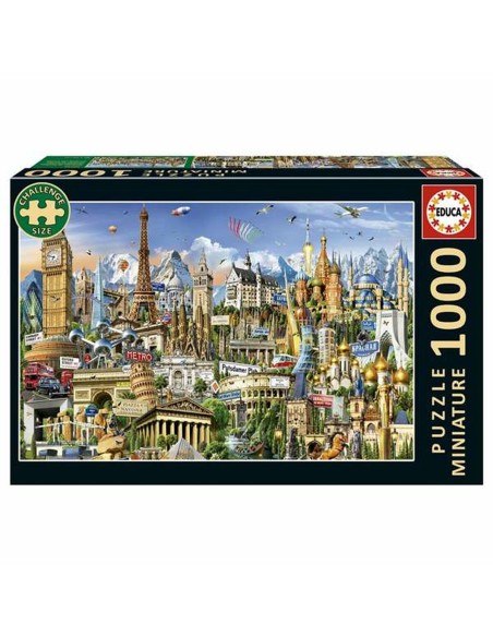 Puzzle Educa Europe Minature 1000 Pieces