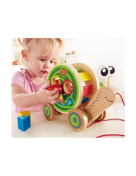 Interactive Toy Hape Nestable Snail 30 x 18,6 x 11 cm