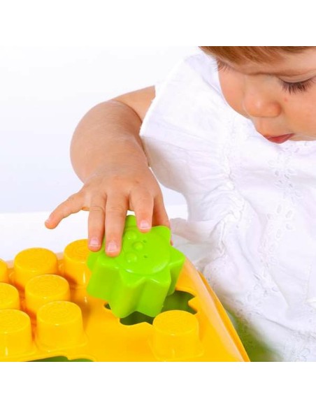 Construction set Moltó Blocks & Puzzles 15 Pieces