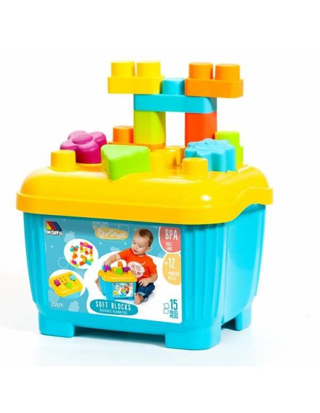 Construction set Moltó Blocks & Puzzles 15 Pieces