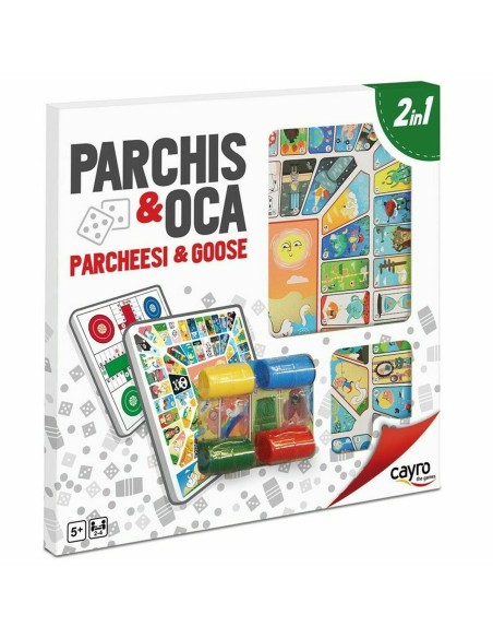 Parchís and Oca Board Cayro Multicolour 250 g