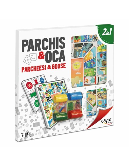 Parchís and Oca Board Cayro Multicolour 250 g