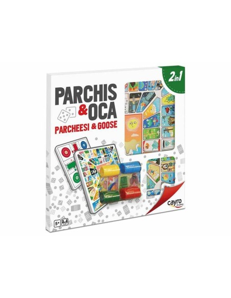Parchís and Oca Board Cayro Multicolour 250 g