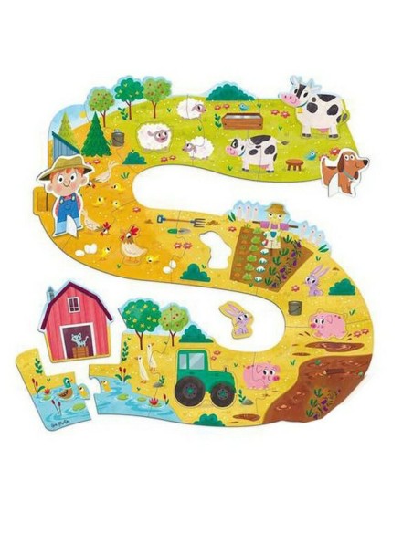 Baby Farm Puzzle XXL Goula 53176 (17 pcs)