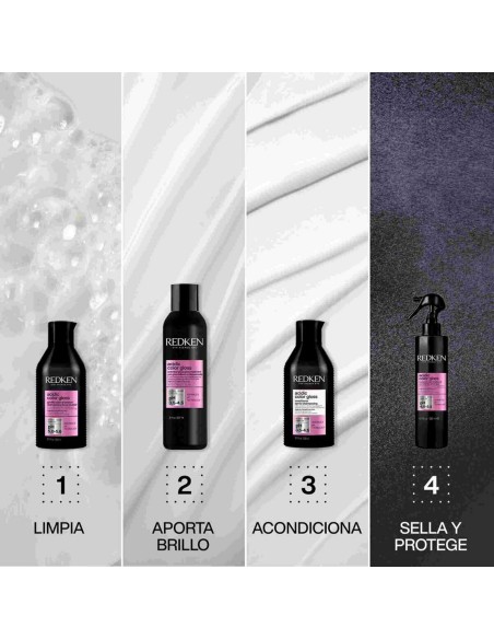 Shampoo Set Redken ACIDIC COLOR GLOSS 3 Pieces