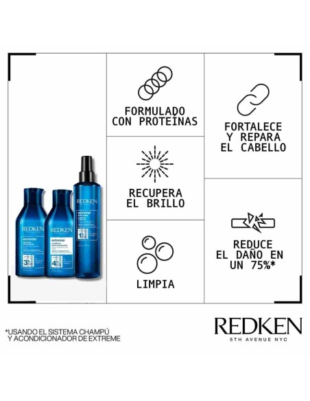 Shampoo Set Redken EXTREME 3 Pieces