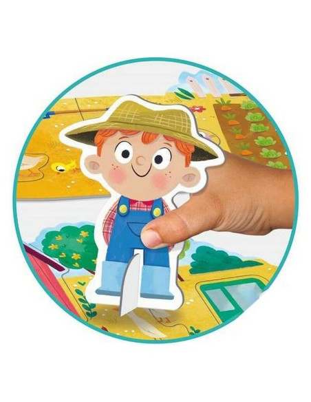 Baby Farm Puzzle XXL Goula 53176 (17 pcs)