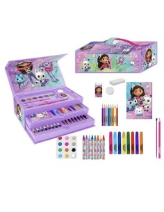 Colouring Activity Box Gabby's Dollhouse Lilac