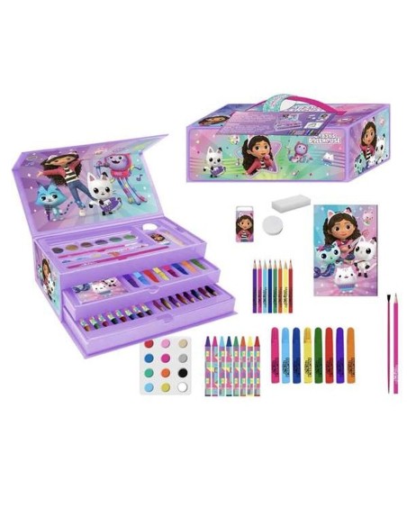 Colouring Activity Box Gabby's Dollhouse Lilac