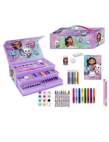 Colouring Activity Box Gabby's Dollhouse Lilac