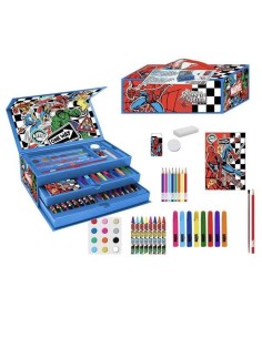 Colouring Activity Box The Avengers Blue