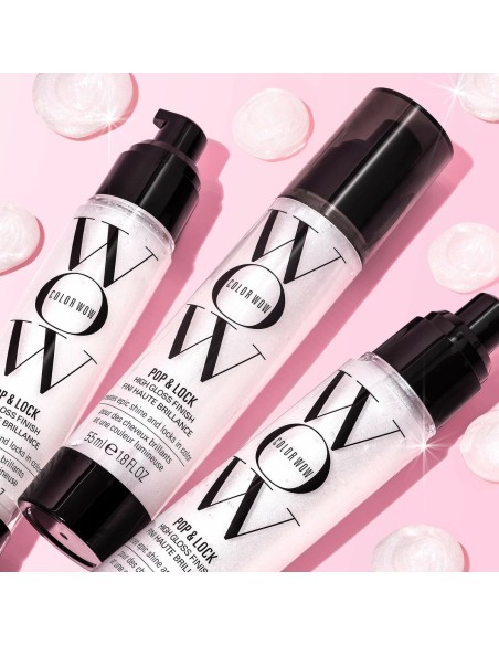 Spray Shine for Hair Color Wow POP & LOCK