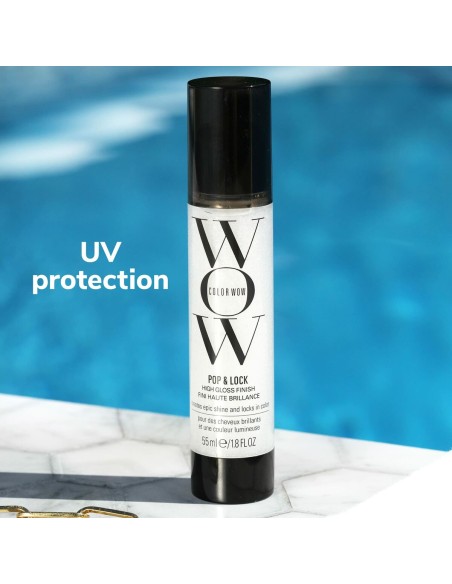Spray Shine for Hair Color Wow POP & LOCK