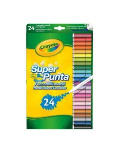felt-tip pens Crayola B01BF6F20K Washable (24 uds) 2