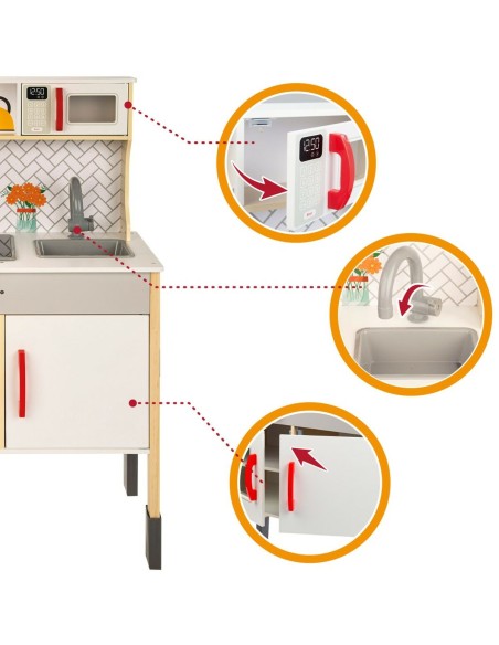 Toy kitchen Woomax 59,5 x 94,5 x 30 cm