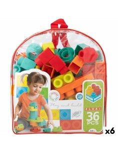Construction set Color Block Bag 36 Pieces (6 Units)