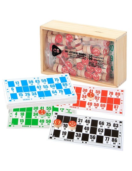 Bingo CB Games Wood Paper Plastic (24 Units)