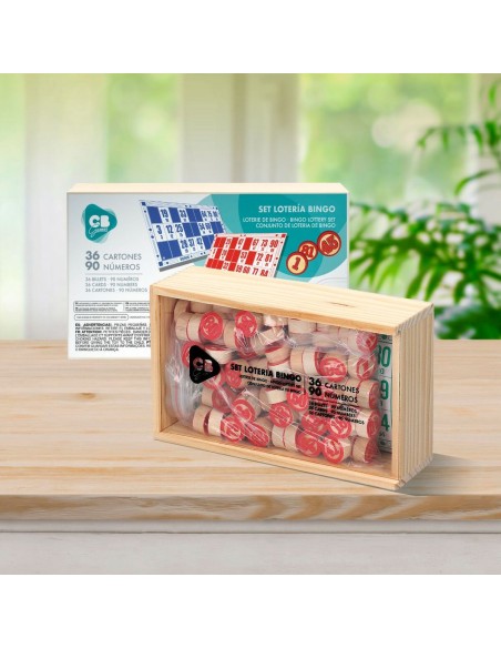 Bingo CB Games Wood Paper Plastic (24 Units)