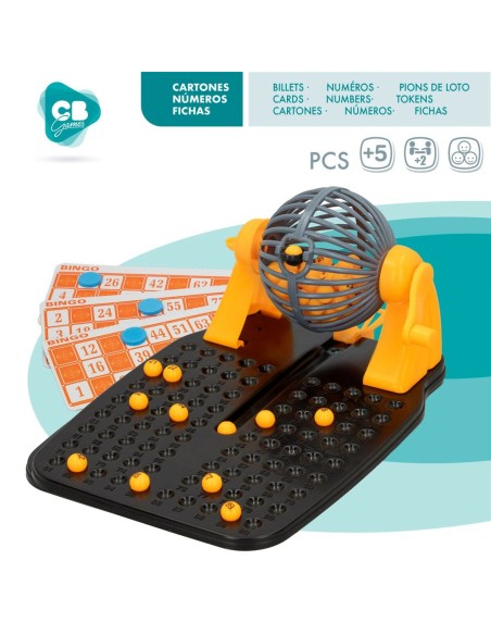 Bingo CB Games Cardboard Plastic (6 Units)