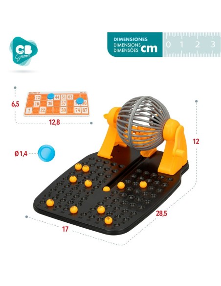 Bingo CB Games Cardboard Plastic (6 Units)