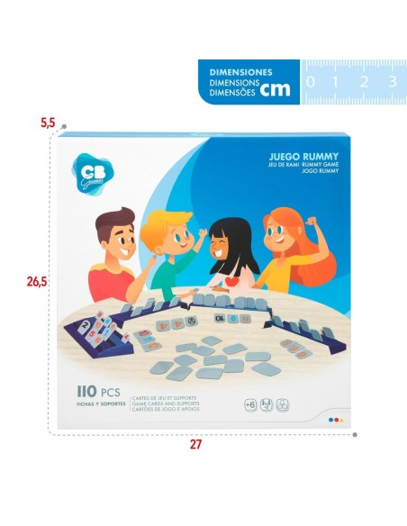 Board game CB Games   26 x 3 x 10 cm (107 Pieces) (6 Units)