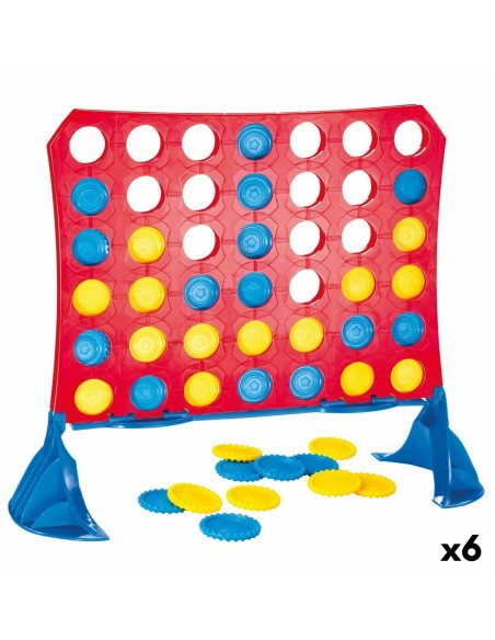 4 in a Row CB Games 31,5 x 26 x 13 cm (42 Pieces) (6 Units)