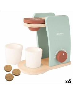 Toy coffee maker Woomax 6 Pieces (6 Units)