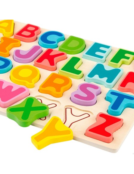 Child's Wooden Puzzle Woomax + 2 Years 27 Pieces (12 Units)