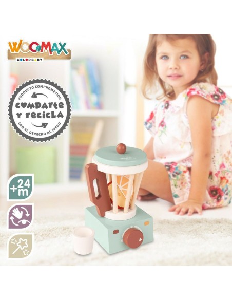 Toy blender Woomax 6 Pieces 11,5 x 17,5 x 11,5 cm (6 Units)