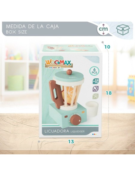 Toy blender Woomax 6 Pieces 11,5 x 17,5 x 11,5 cm (6 Units)