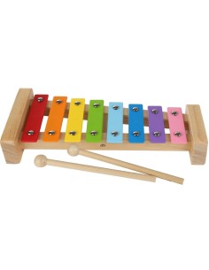Xylophone Woomax Wood Metal 26 x 4,5 x 11,5 cm (6 Units) 2