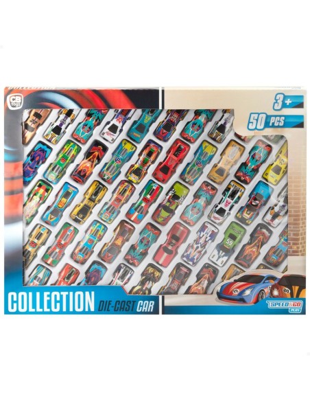 Vehicle Playset Speed & Go 7,5 x 2 x 3 cm (6 Units)