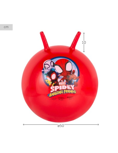 Jumping Ball Spidey Ø 45 cm Red (10 Units)