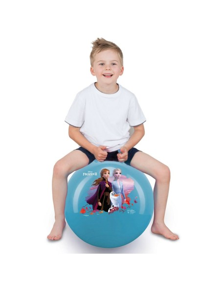 Jumping Ball Frozen Ø 45 cm Blue (10 Units)