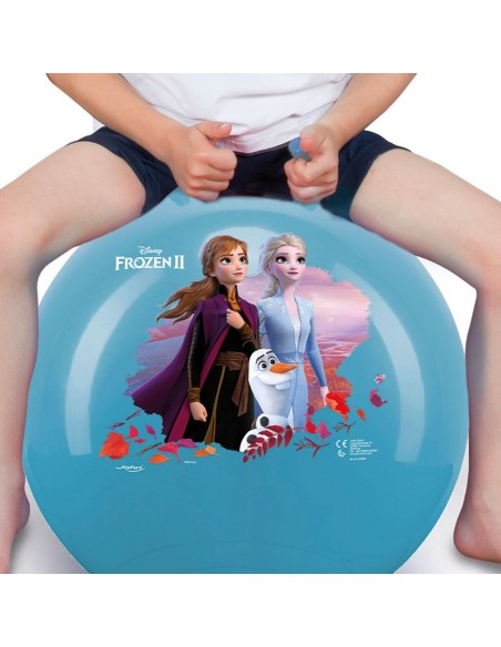 Jumping Ball Frozen Ø 45 cm Blue (10 Units)